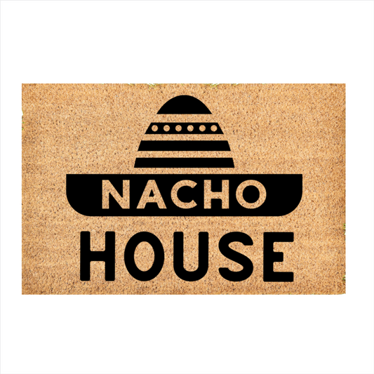 Custom Door Mat | Nacho House doormat | Front Door Decor | Housewarming Gift | Welcome Doormat