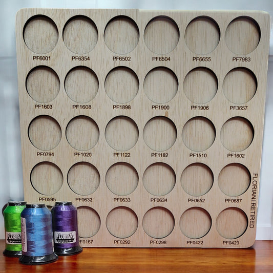 Floriani Retired Colors thread storage trays