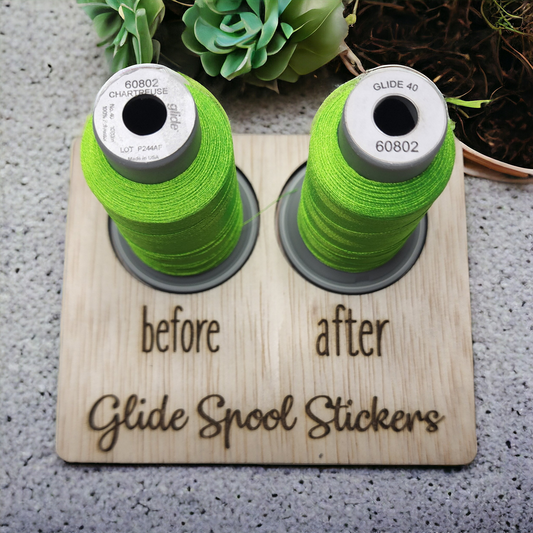 Glide Spool Stickers